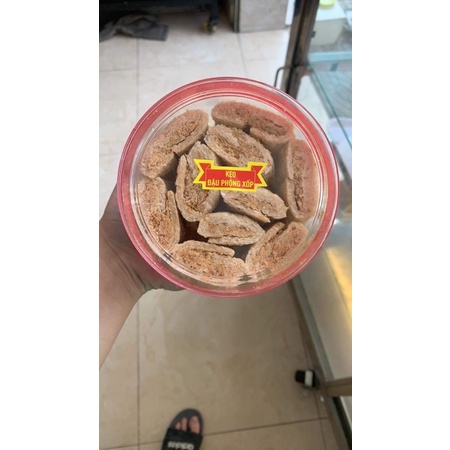 HỘP 400G KẸO ĐẬU PHỘNG XỐP
