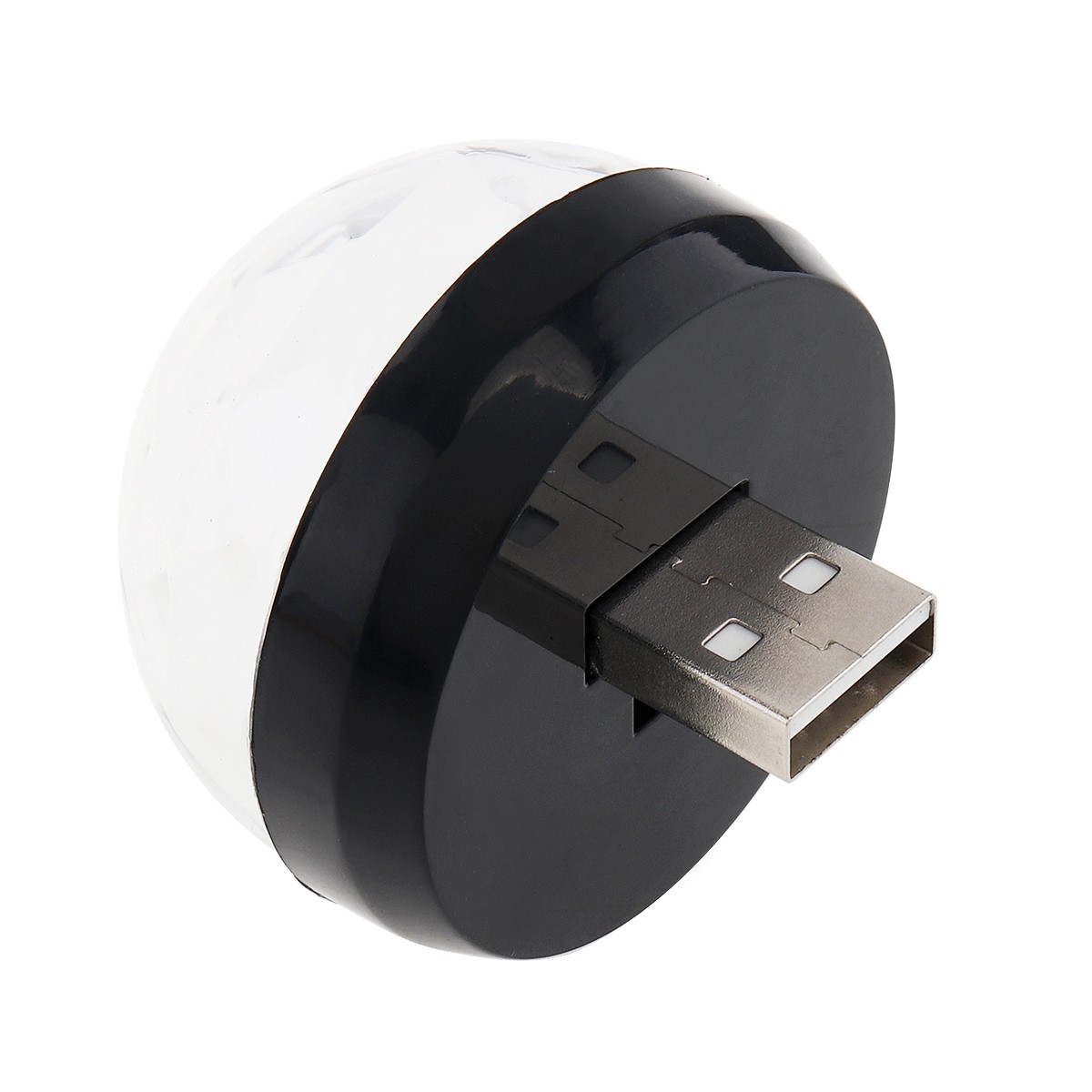 Đèn Led Sân Khấu Mini Usb 4w Màu Đen Pha Lê