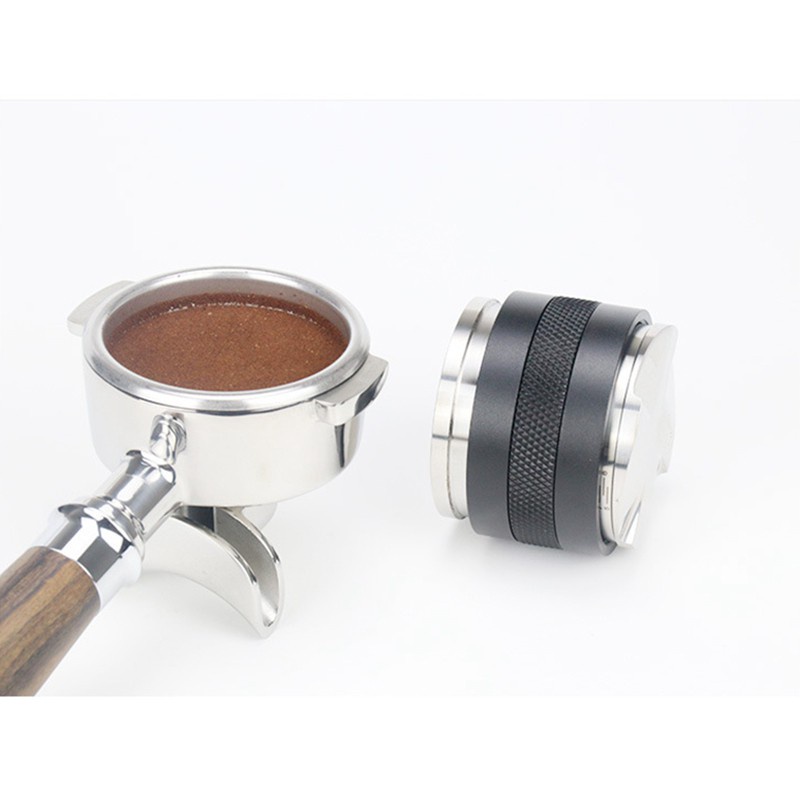 Coffee Tamper Distributor Leveler Coffee Bean Press Tool 58mm