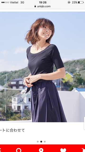 Áo Bra top cổ thuyền Uniqlo cực mềm mịn và thoải mái ^^ | BigBuy360 - bigbuy360.vn