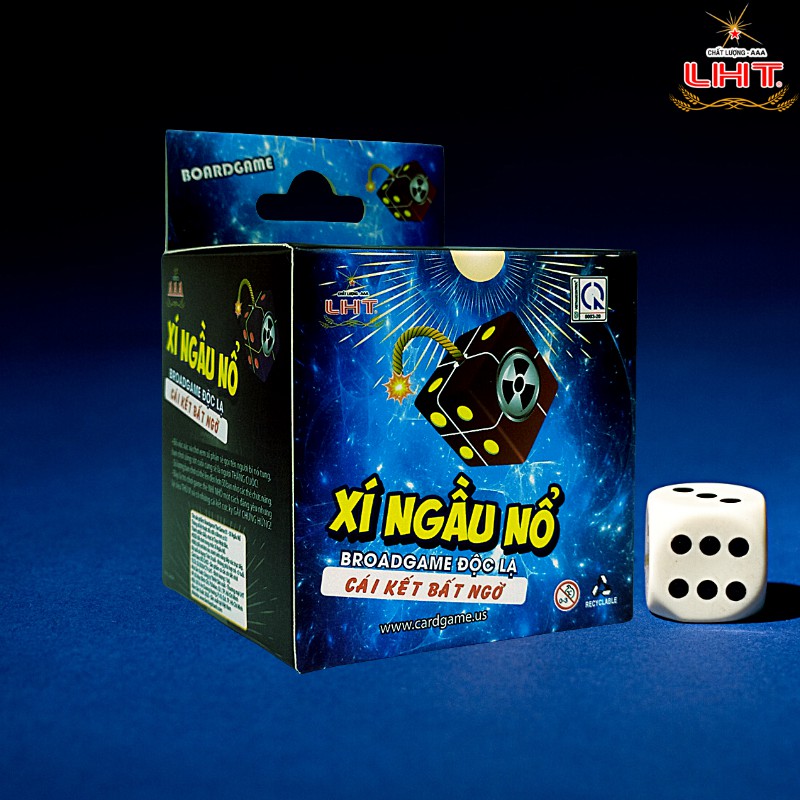 Boardgame xí ngầu nổ LIÊN HIỆP THÀNH mới lạ cực kỳ vui, Trò chơi thẻ bài vui nhộn thích hợp cho mọi lứa tuổi