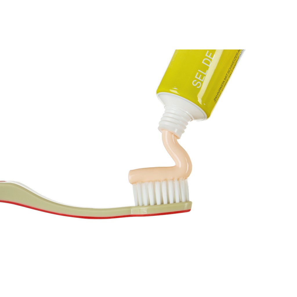 Kem đánh răng siêu trắng thảo dược EdelWhite SEl DE VIE - Thụy Sĩ