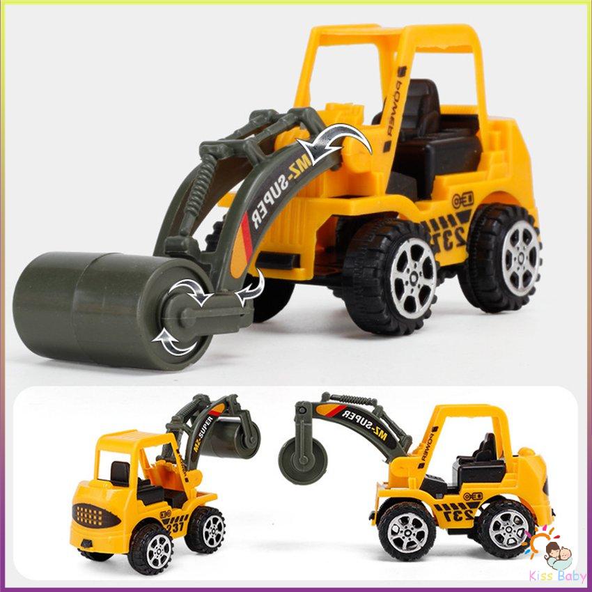 Cậu bé Đồ chơi Ô tô Máy xúc Màu Ngẫu nhiên Trẻ em Quán tính Mô hình Xe Kỹ thuật