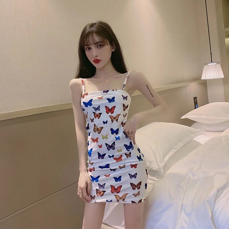 Đầm Hai Dây Thiết Kế Xinh Xắn Nữ Tính | BigBuy360 - bigbuy360.vn