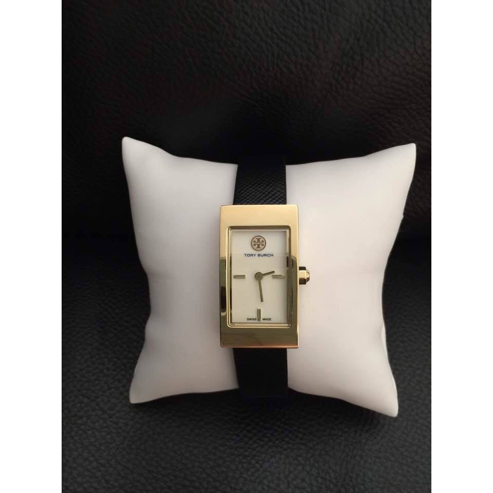 Đồng Hồ Nữ Tory Burch Buddy Signature Black TRB2006