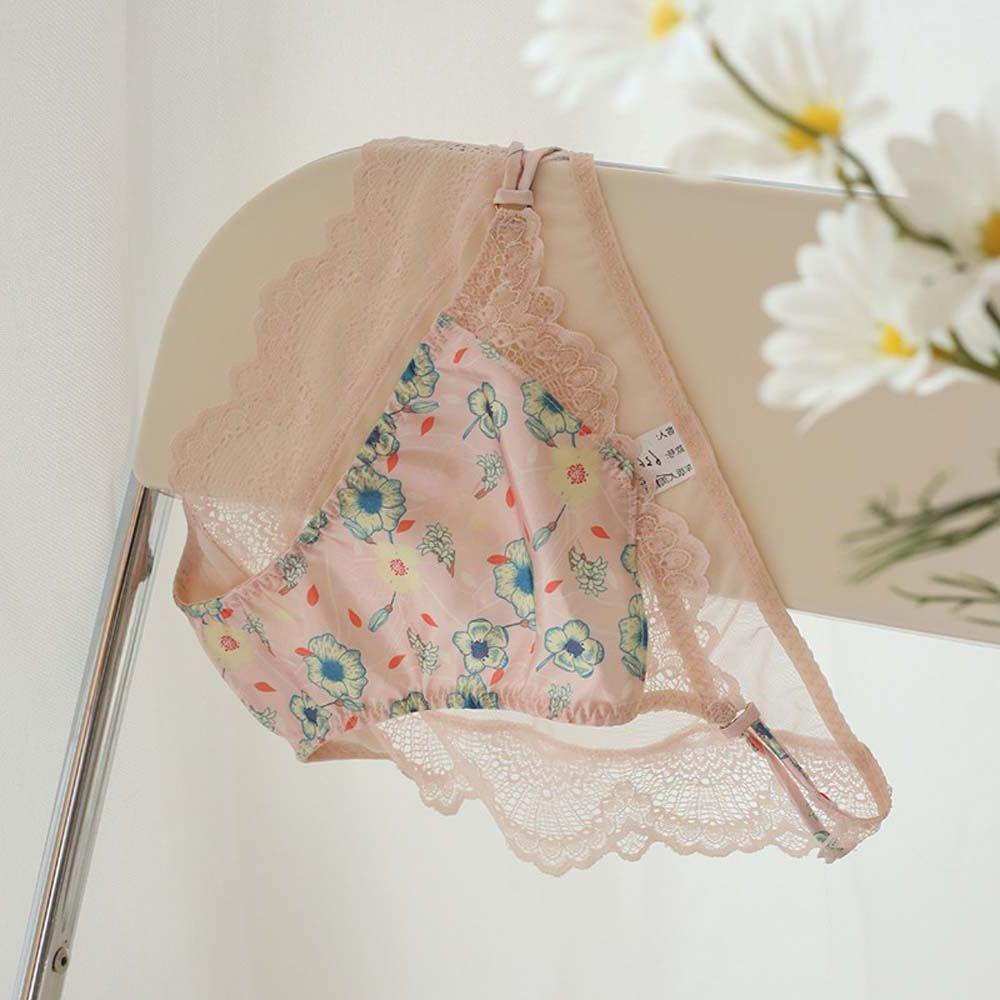 SOMEDAYZL Quần Lót Lưng Thấp Thoáng Khí Phong Cách Hàn Quốc Quyến Rũ Cho Nữ