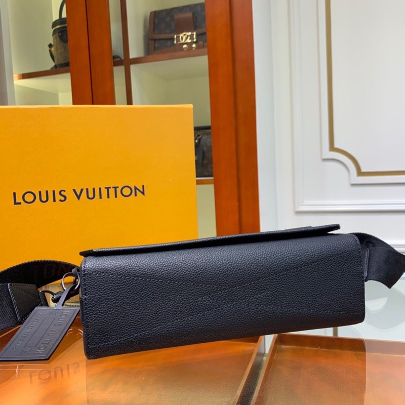 Túi đeo chéo/ cặp đeo chéo cho nam da thật cao cấp hàng vip 1-1 thương hiệu Louis Vuitton LV Aerogram