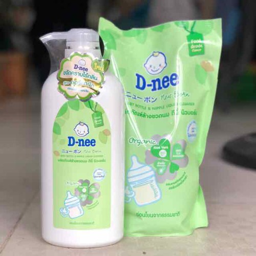 [GIÁ SỈ] Nước rửa bình sữa Dnee Organic Thái Lan dạng chai 620ml