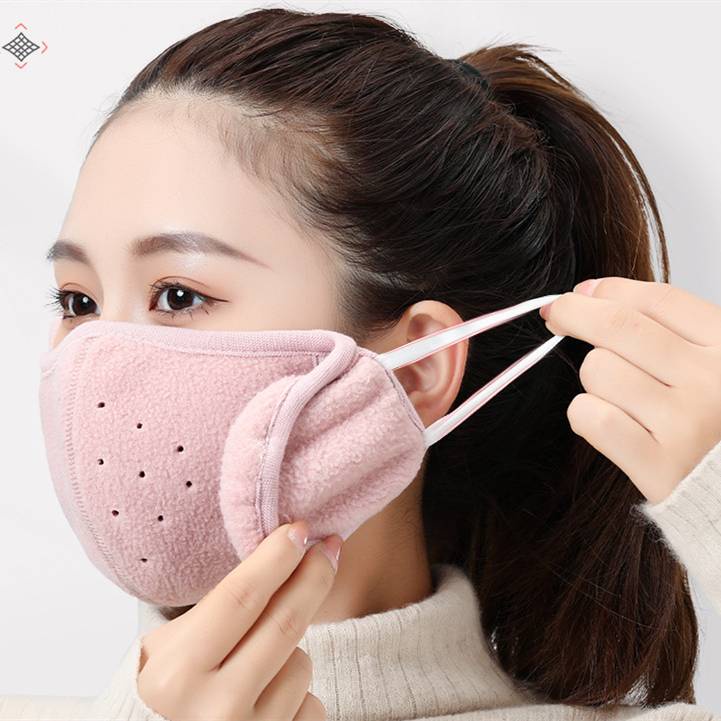 Khẩu trang giữ ấm tai chống bụi thoáng khí phong cách Hàn Quốc thời trang cao cấp cho nam và nữ