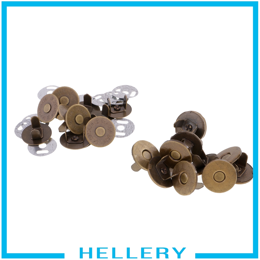 Set 10 Nút Bấm Từ Tính Chuyên Dụng Cho Túi Xách DIY