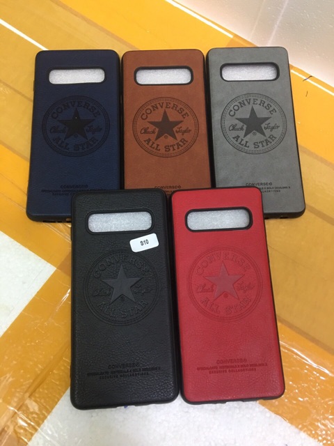 Ốp Lưng Giả Da Converse Samsung S10/S10plus