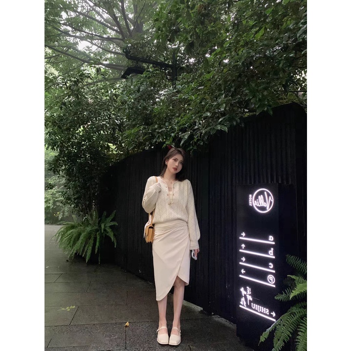 Áo Len Dài Tay Thời Trang Sang Chảnh Dành Cho Nữ