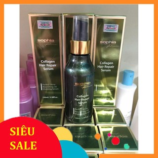  50% GIẢM Tinh dầu dưỡng tóc phục hồi colagen sophia 100ml  SP CHÍNH HÃNG  