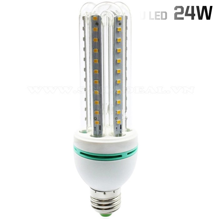 Bóng đèn Led chữ U 24W siêu sáng tiết kiệm điện