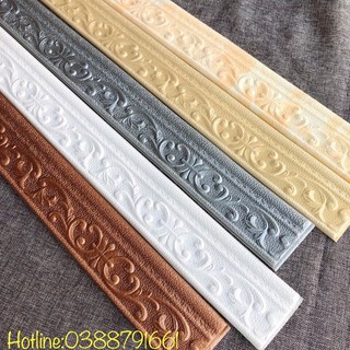 phào chỉ cao cấp dùng làm phào chỉ, nẹp khổ 2,35M dài x 8cm rộng cam kết hàng loại 1 có keo dán sẵn