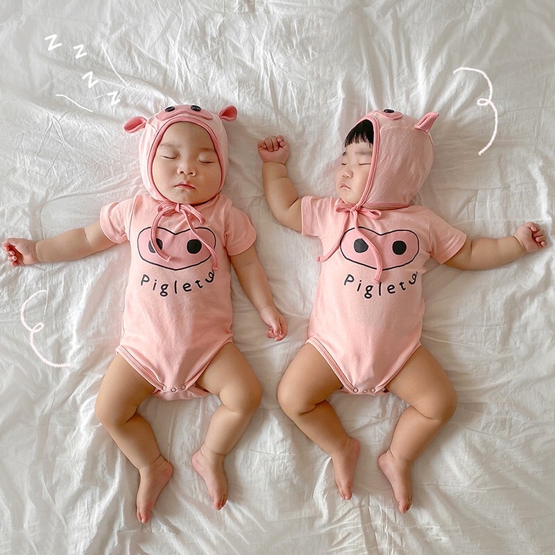 Body HEO HỒNG tặng mũ cho bé mã 28040