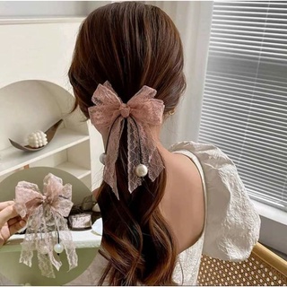 Kẹp/cột tóc nơ dễ thương "hàng thiết kế"