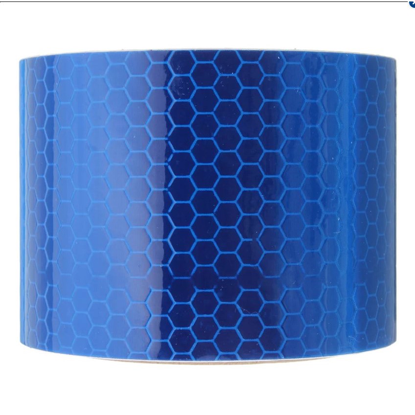 BĂNG KEO PHẢN QUANG KIM CƯƠNG 3M 4095 DIAMOND GRADE DG3 REFLECTIVE SHEETING 30MMX1M (XANH BLUE)