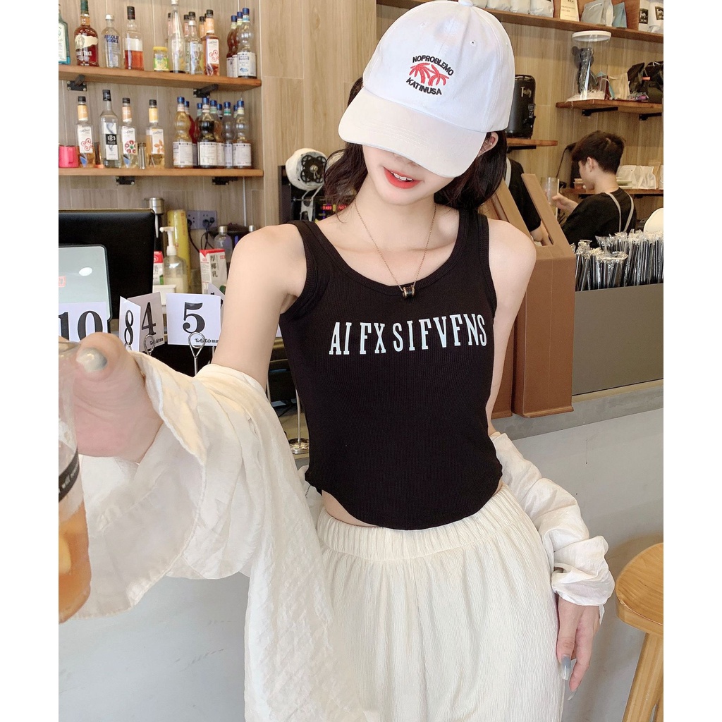 Áo Bra Nữ Có Mút Ngực CottonTăn Vạt Tròn Dáng Trẻ Trung Năng Động 8581