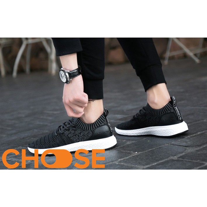 Giày Thể Thao Nam Choose Giày Vải Sneaker Lười Nam Đế Đúc Nguyên Khối MẪU MỚI GK614 | BigBuy360 - bigbuy360.vn