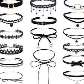 Vòng cổ choker sét 12 dây