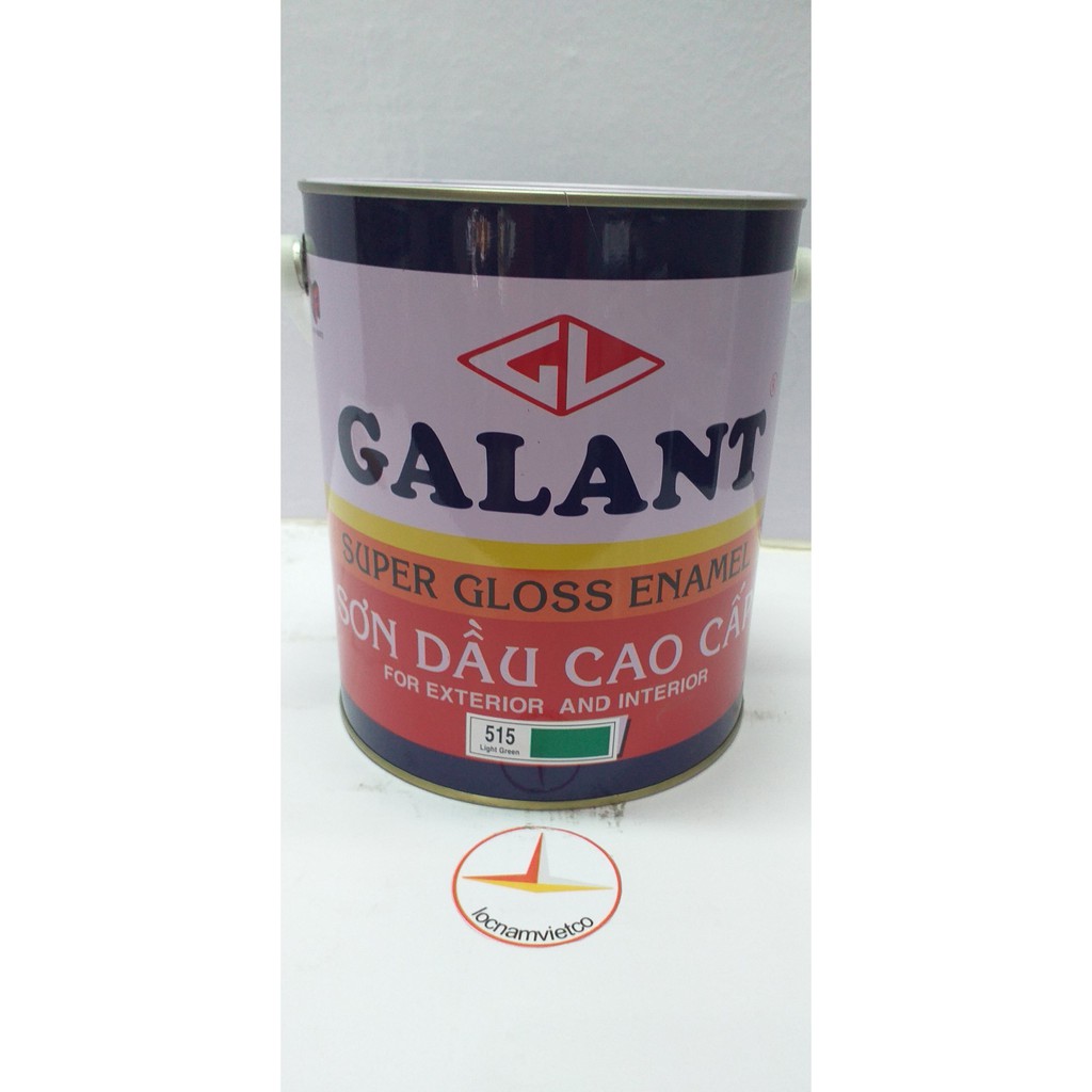 Sơn dầu Galant màu xanh Lá 515 1Kg