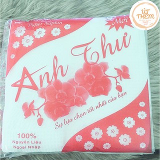 Khăn giấy vuông đa năng Napkin 60 tờ 11x11cm