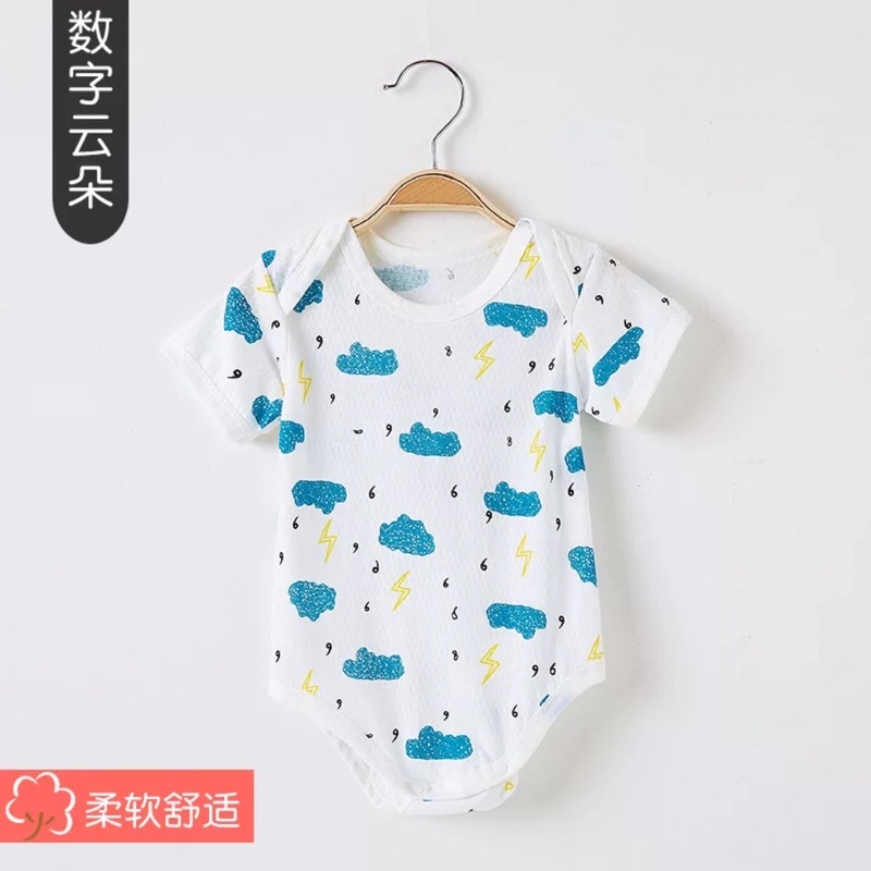 [Link 2] Bộ liền quần thông hơi Quảng châu cực mát hoạ tiế xinh yêu cho bé