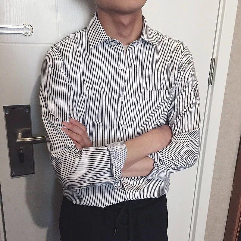 Áo sơ mi kẻ sọc size M đến 5XL