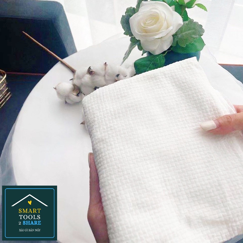 Khăn Tắm Cotton Nén Khổ Lớn Du Lịch 70*140 cm
