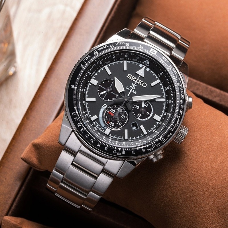 Mới Đồng Hồ Đeo Tay Seiko x Prospex 3 Mắt 6 Pin Thiết Kế Sang Trọng Cho Nam