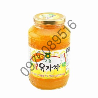 Mật ong chanh nội địa hàn quốc, hũ 1kg