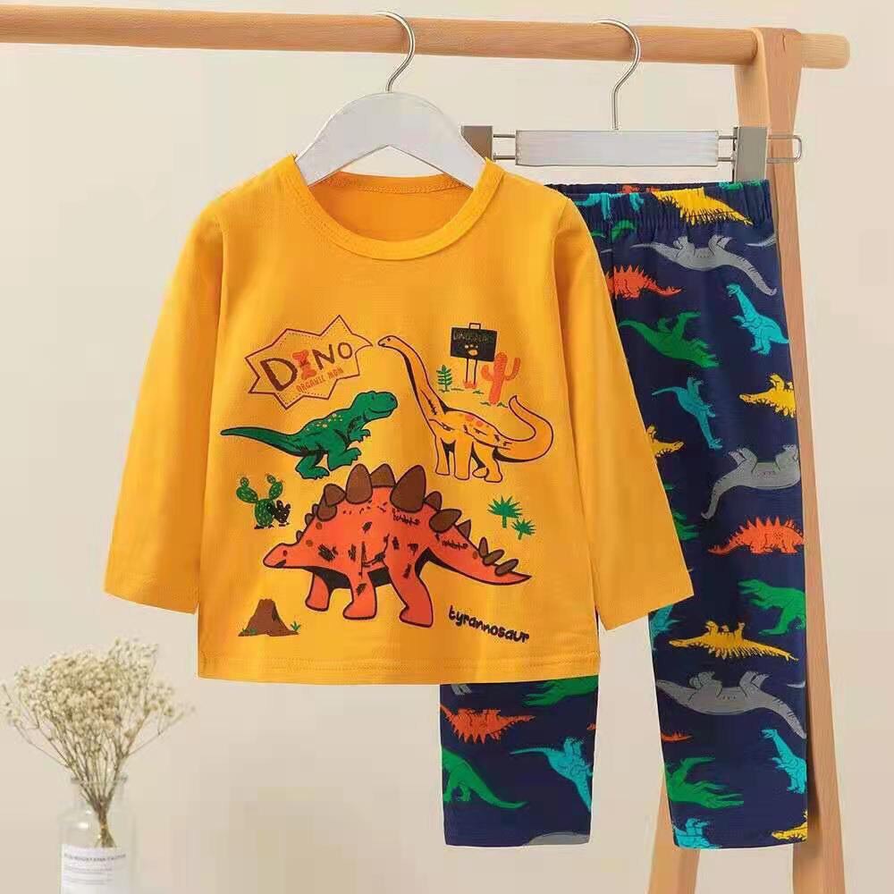Bộ Thu Đông Cho Bé Trai Dài Tay - Bộ quần áo thu đông dài tay cao cấp size nhỡ cho bé trai chất cotton co dãn