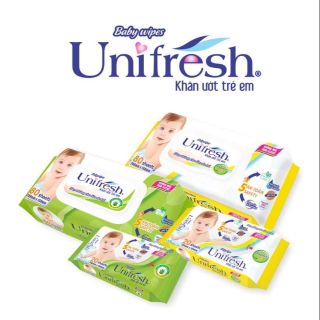 Khăn ướt cao cấp Unifresh 80 tờ