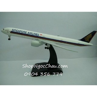 Mô hình máy bay tĩnh Boeing 777-300ER Singapore Airlines
