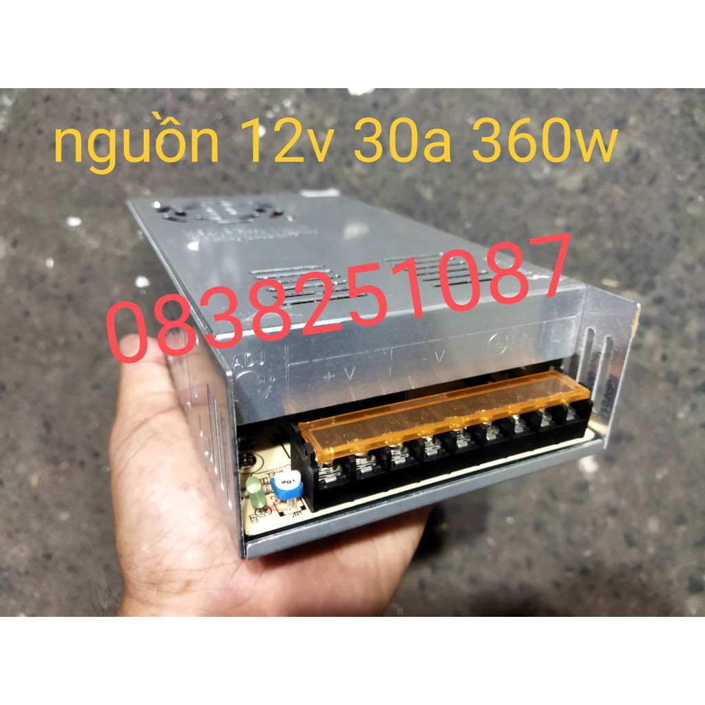 Nguồn Tổ Ong 12V 30A 360W Có Quạt