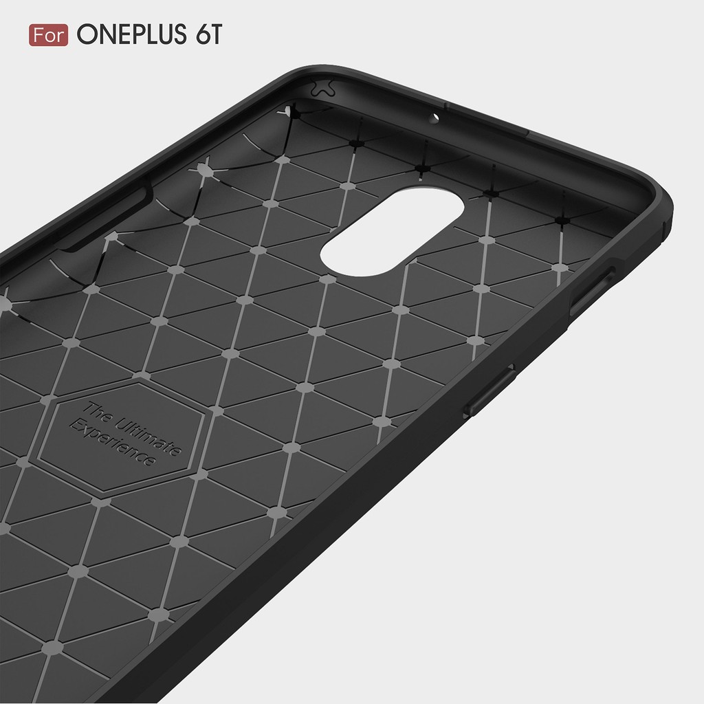 Ốp lưng sợi carbon thời trang cho OnePlus 6/6T