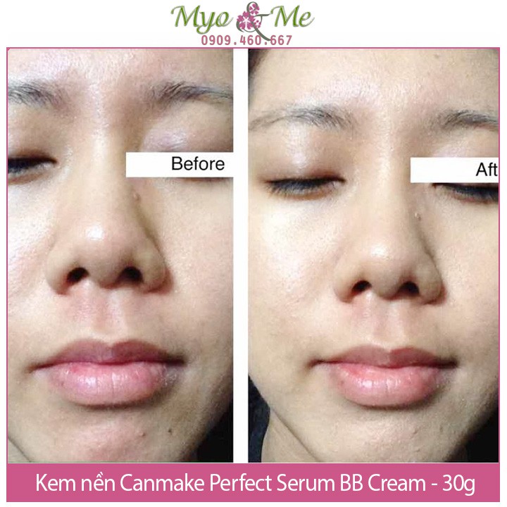 Kem nền Canmake Perfect Serum BB Cream SPF50/PA+++ - 30g