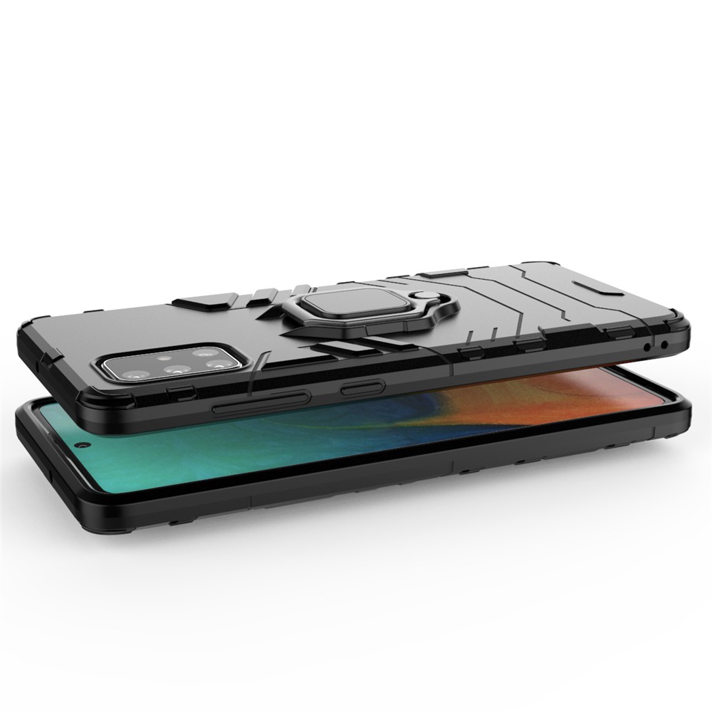 UFlaxe Ốp điện thoại nhựa cứng có khuyên nam châm giá đỡ gắn xe hơi Samsung Galaxy A01 Core A11 A31 A41 A51 A71 5G A91