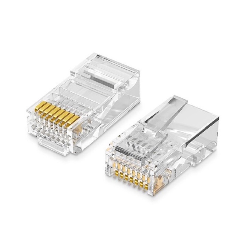 Hạt mạng RJ45-             2 Đầu bấm dây mạng LAN J45 I Hạt mạng giá rẻ I Đầu bấm dây mạng