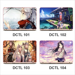 Miếng decal dán mặt lưng Laptop chủ đề Anime - có in theo yêu cầu - Mã DCLT 101 - 136