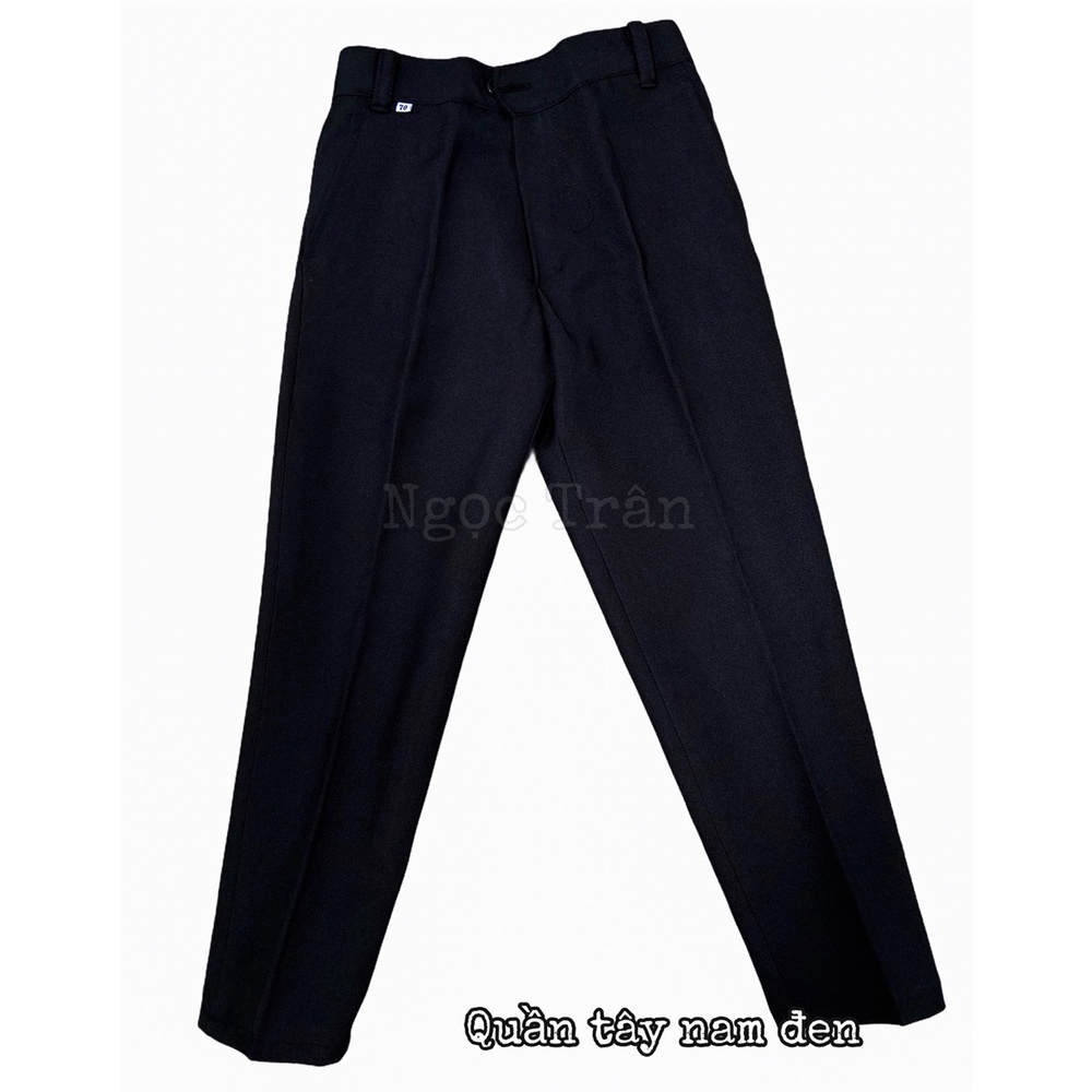 Quần Tây Nam Học Sinh Không Xếp Ly