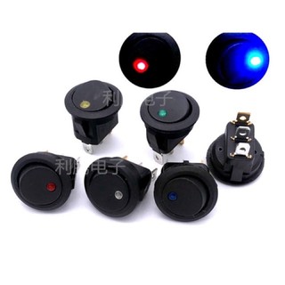 Công tắc bập bênh 3 chân có đèn led
