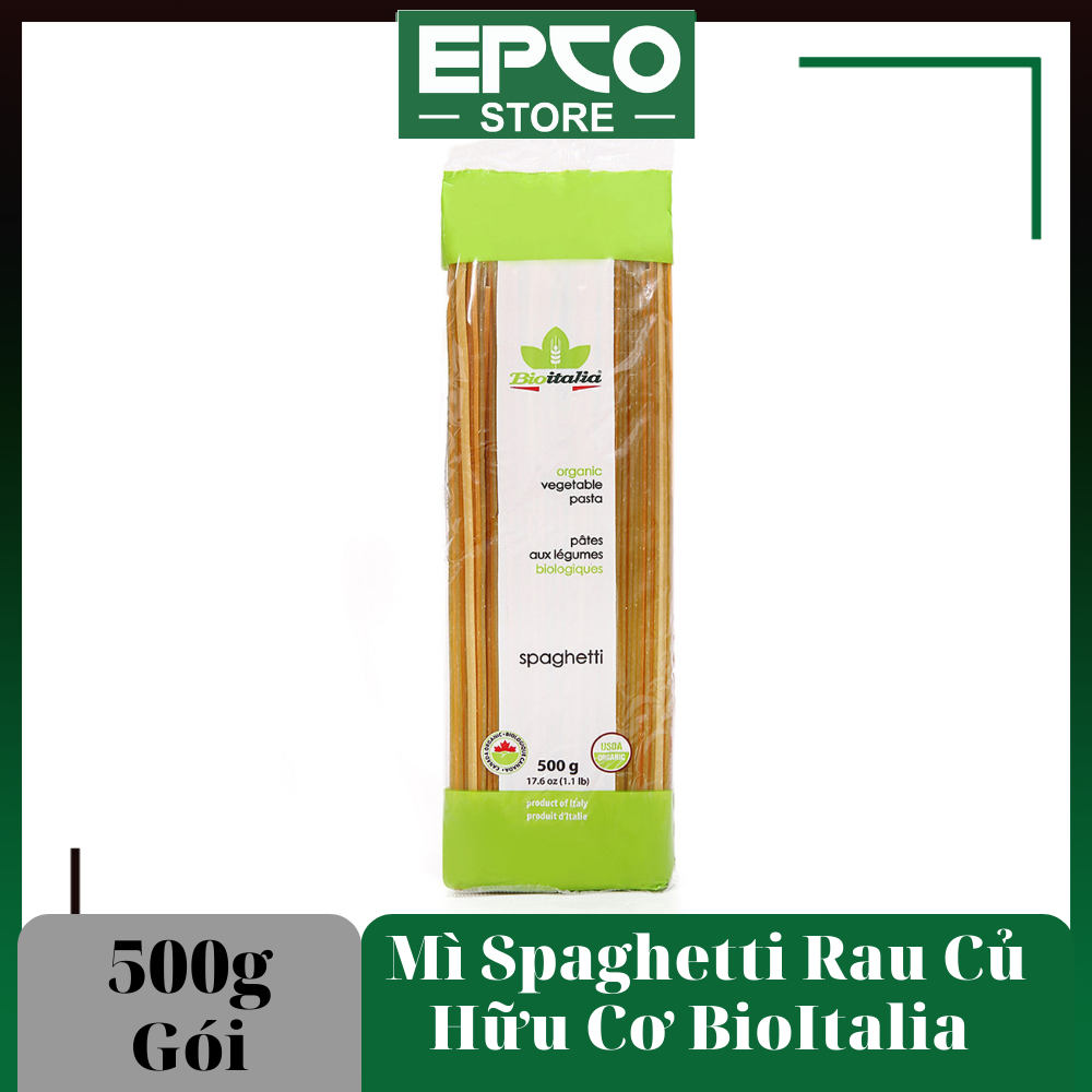 Mì Spaghetti Rau Củ Hữu Cơ BioItalia (500g)