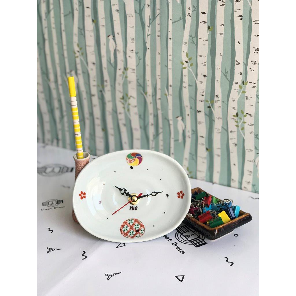 Đồng hồ gốm sứ S017 _ Quà lưu niệm _ Quà tặng