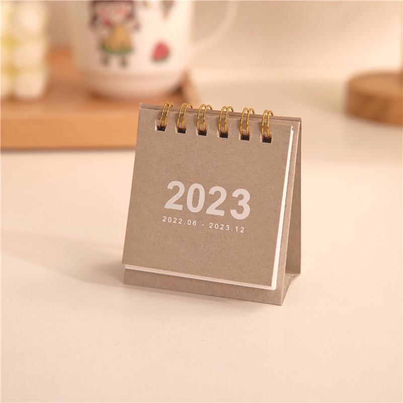 Lịch Để Bàn Mini 2023 Thiết Kế Nhỏ Gọn Tiện Dụng