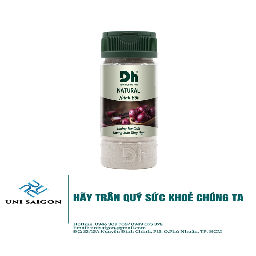 Tổng hợp Gia vị bột nguyên chất Natural DH Foods