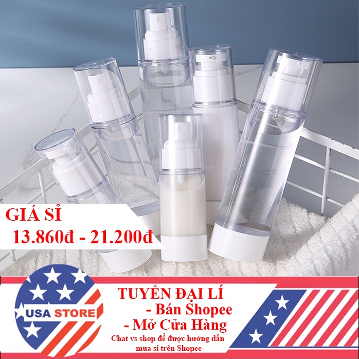 Chai Lọ Chiết Đựng Mỹ Phẩm Nhiều Loại - Hũ Chiết Toner, Lotion, Serum, Nước Hoa, Dầu Gội Sữa Tắm Du Lịch