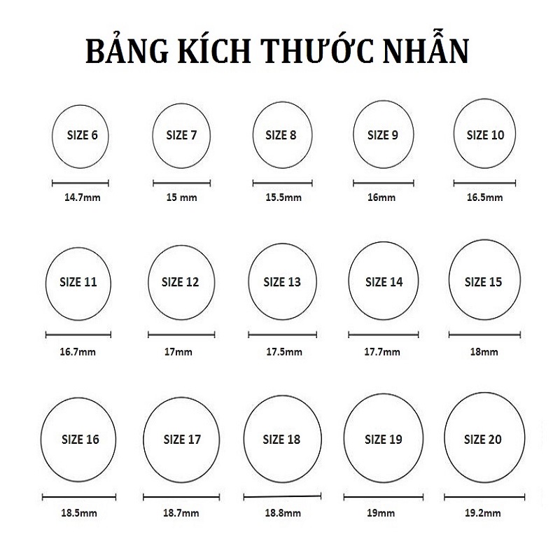 Nhẫn nữ bạc cao cấp thiết kế đơn giản, basic, nhiều size N45| TRANG SỨC BẠC HARMONY