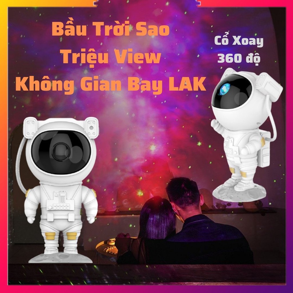 Đèn laser chiếu sao  phi hành gia Galaxy Thiên Hà Bảo Hành 12 Tháng Luôn Sẵn Hàng giao 24/7 Hỏa Tốc